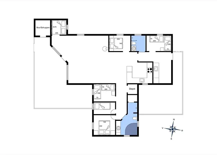 614-hvide-sande-rauhesvej-57 Сasa de vacaciones *